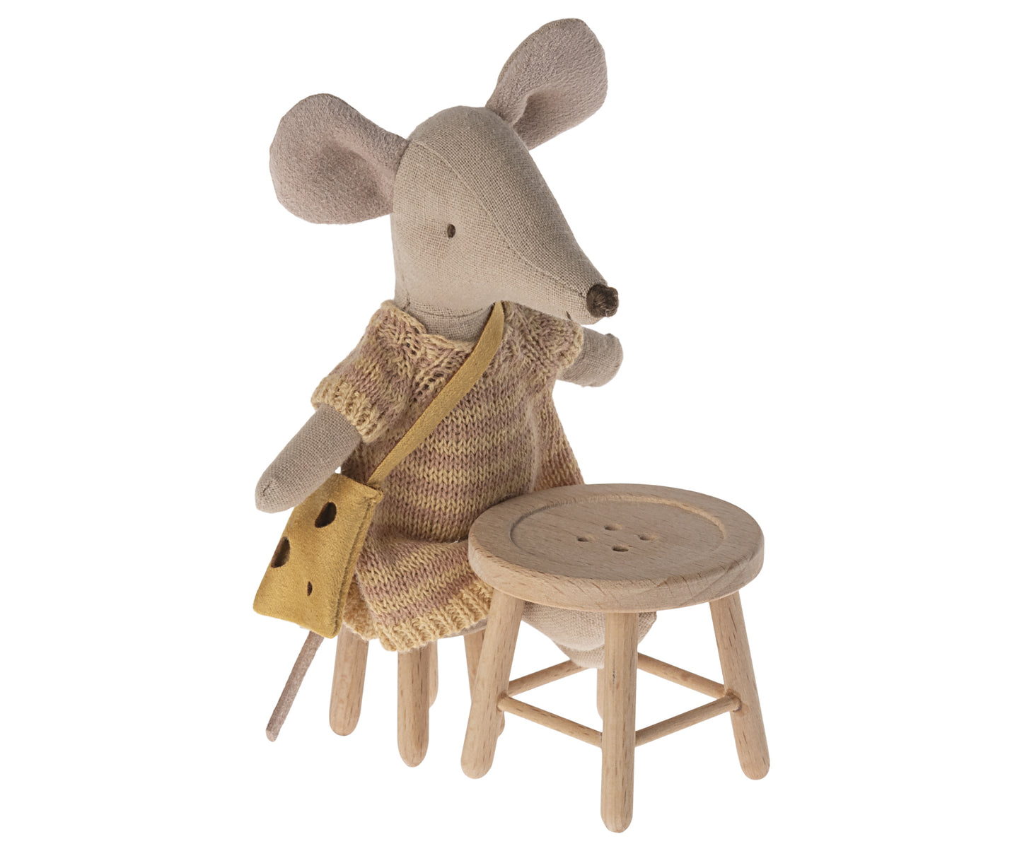 Maileg Table & Stool Set, Mouse