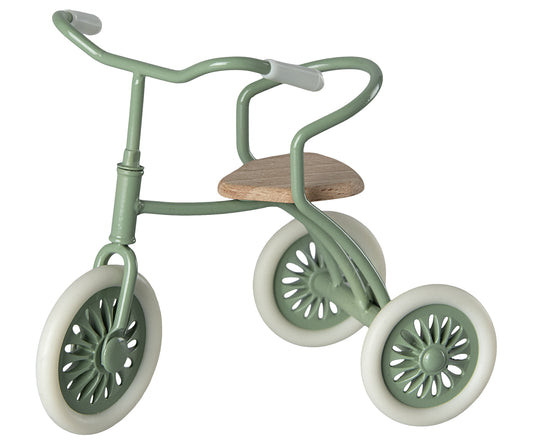 *SECONDS, PAINT CHIPS ON FRAME, SEE PICTURE 2 FOR EXAMPLE* - Maileg Tricycle, Mouse, Green