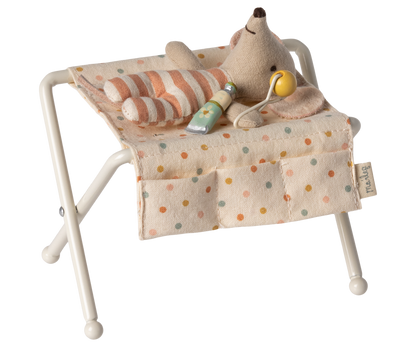 *PRE-ORDER* - Maileg Nursery Table, Baby Mouse, Off White - *ESTIMATED ARRIVAL EARLY OCTOBER 2024*