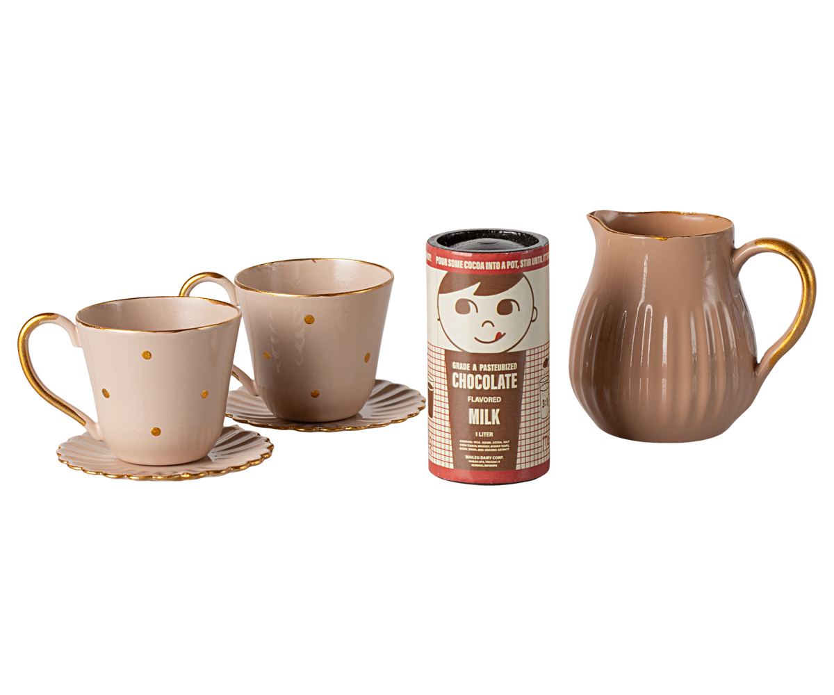 *PRE-ORDER* - Maileg Hot Chocolate Set, Mini - *ESTIMATED ARRIVAL EARLY OCTOBER 2024*