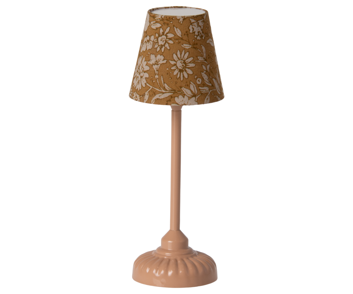 *PRE-ORDER* - Maileg Vintage Mouse Floor Lamp, Dark Powder (Item Comes Without Battery) - * ARRIVING W/C 23RD SEPTEMBER 2024*