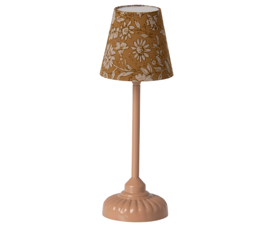 *PRE-ORDER* - Maileg Vintage Mouse Floor Lamp, Dark Powder (Item Comes Without Battery) - * ARRIVING W/C 23RD SEPTEMBER 2024*