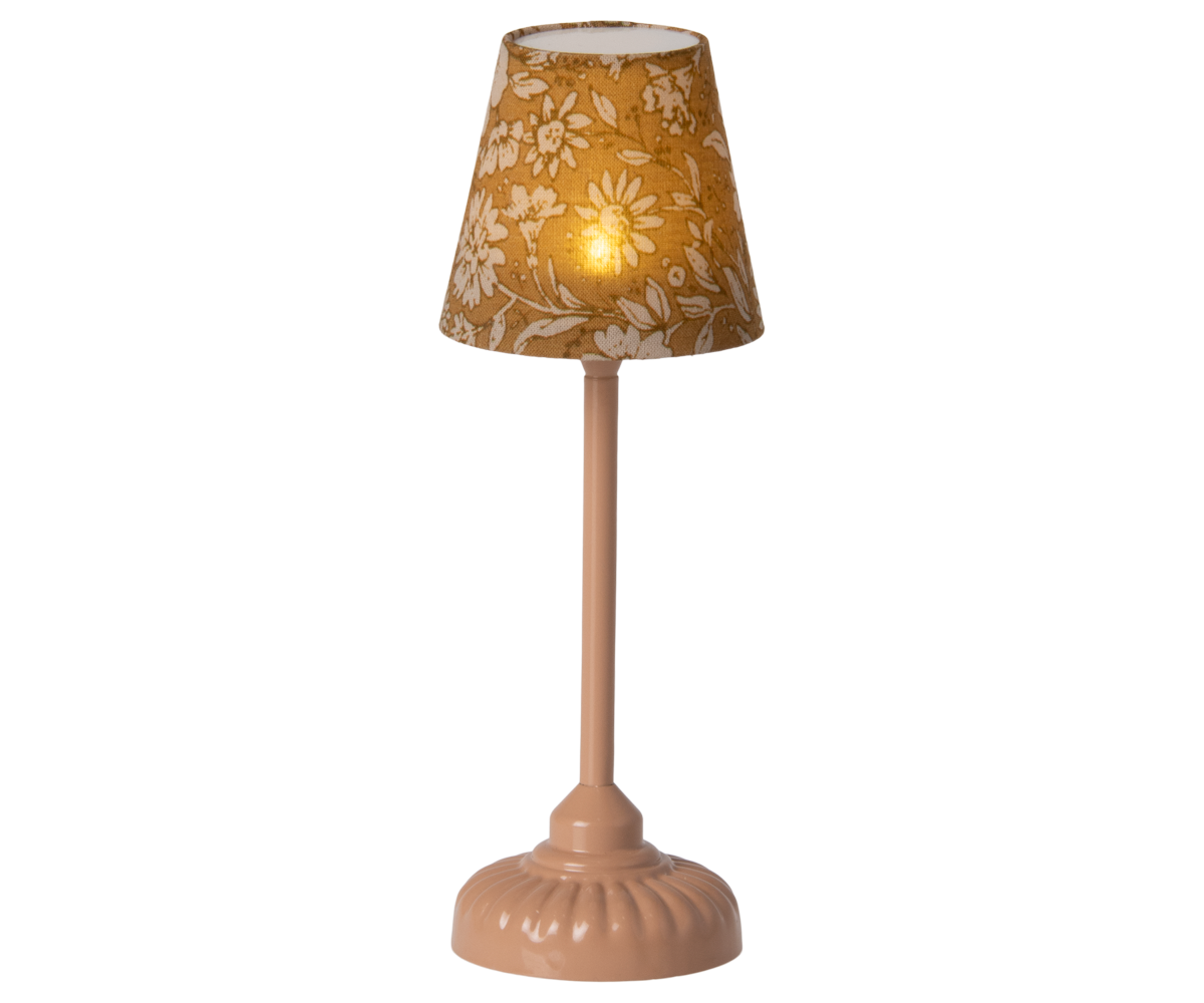 *PRE-ORDER* - Maileg Vintage Mouse Floor Lamp, Dark Powder (Item Comes Without Battery) - * ARRIVING W/C 23RD SEPTEMBER 2024*