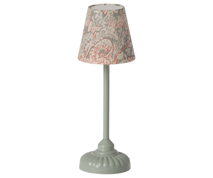 *PRE-ORDER* - Maileg Vintage Mouse Floor Lamp, Mint (Item Comes Without Battery) - * ARRIVING W/C 23RD SEPTEMBER 2024*