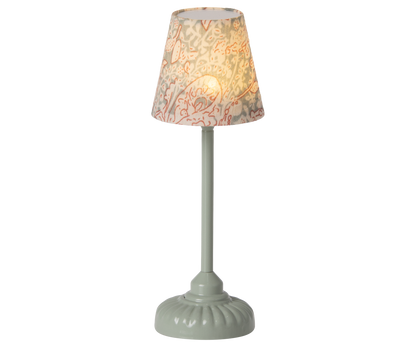 *PRE-ORDER* - Maileg Vintage Mouse Floor Lamp, Mint (Item Comes Without Battery) - * ARRIVING W/C 23RD SEPTEMBER 2024*