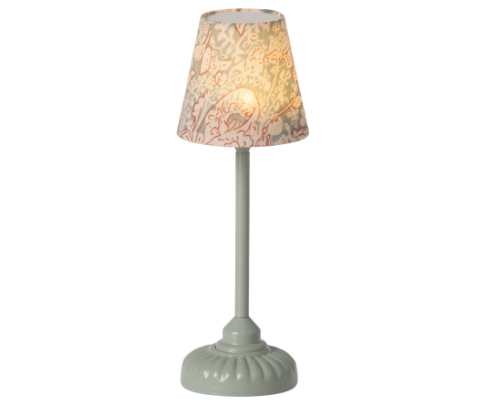 *PRE-ORDER* - Maileg Vintage Mouse Floor Lamp, Mint (Item Comes Without Battery) - * ARRIVING W/C 23RD SEPTEMBER 2024*