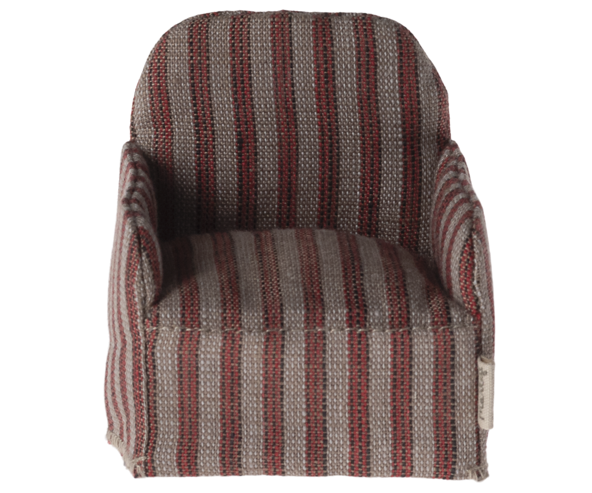 Maileg Chair Mouse, Stripe