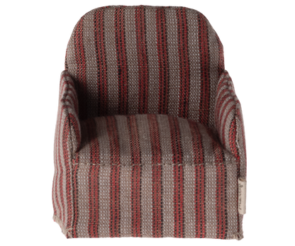 Maileg Chair Mouse, Stripe