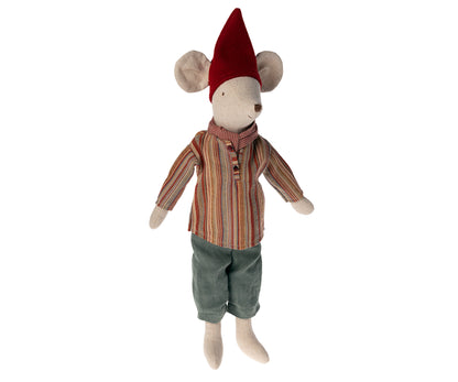 Maileg Christmas Mouse, Medium, Boy