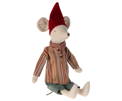 Maileg Christmas Mouse, Medium, Boy