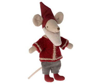 *WHILST STOCKS LAST* - Maileg Santa Mouse Plus A Set Of Maileg Calendar Tags, No. 1-24 - Bundle Worth £48