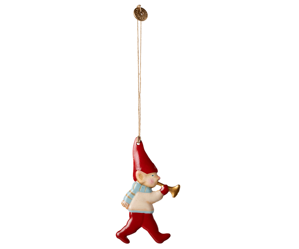 *PRE-ORDER* - Maileg Metal Tree Ornament, Pixy, Trumpet - *ESTIMATED ARRIVAL EARLY OCTOBER 2024*