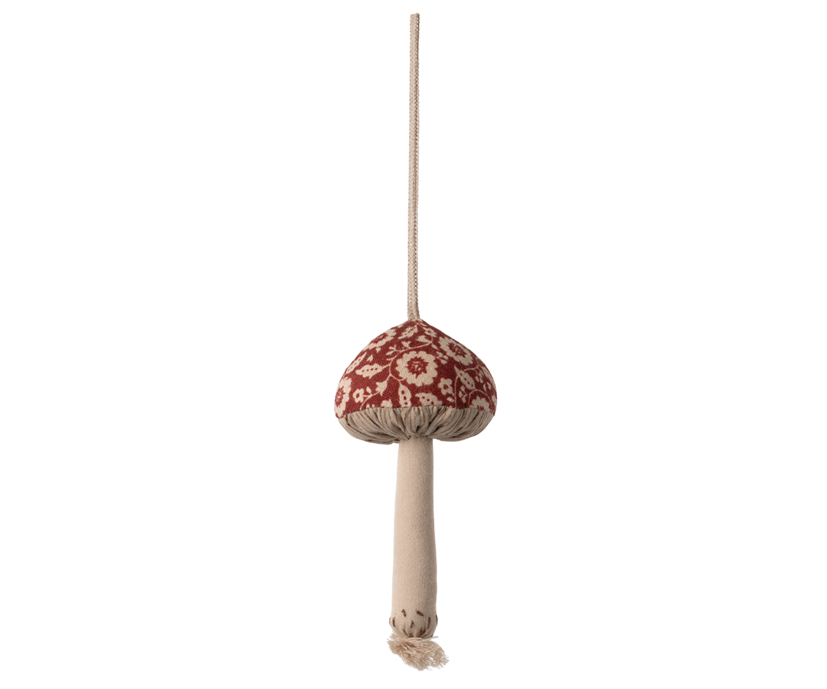 *PRE-ORDER* - Maileg Tree Ornament, Mushroom, Winter Flower, Red - *ESTIMATED ARRIVAL MID OCTOBER 2024*