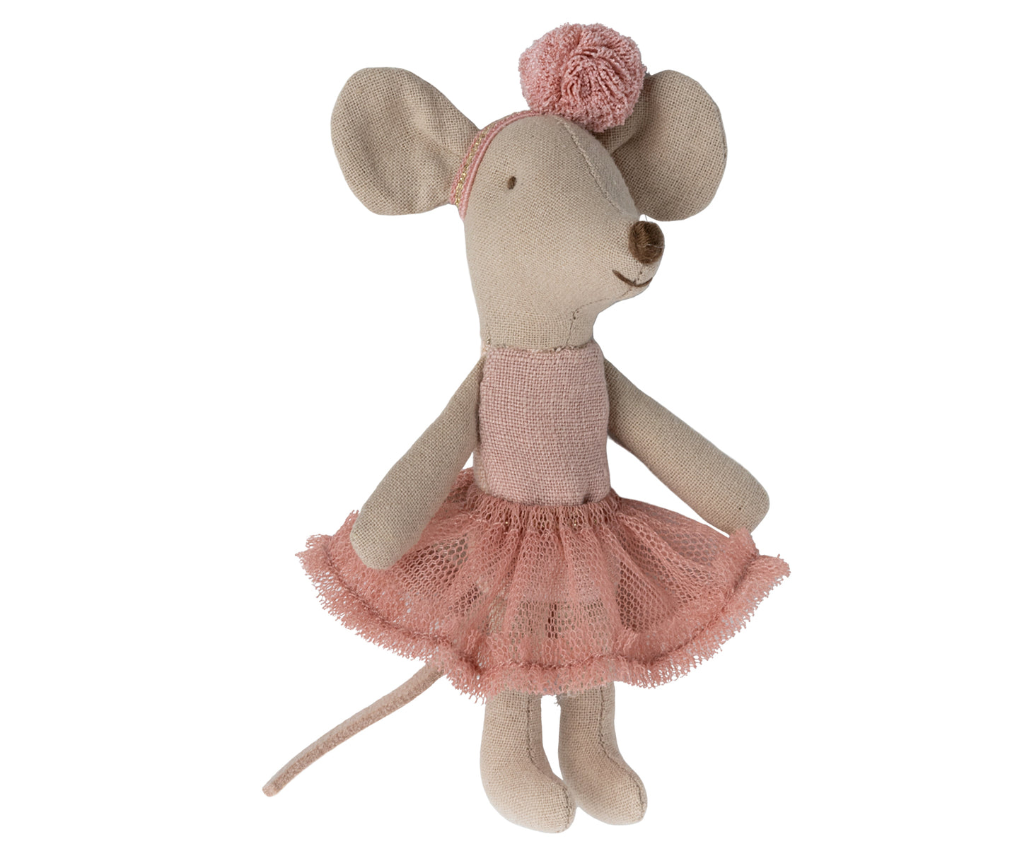 Maileg Ballerina Mouse, Little Sister - Rose