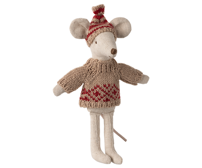 *PRE-ORDER* - Maileg Knitted Sweater & Hat, Mum Mouse - *ESTIMATED ARRIVAL MID NOVEMBER 2024*