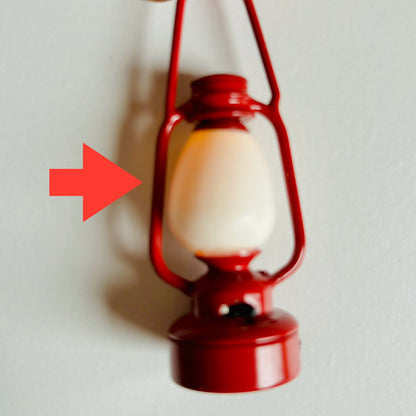 *SECONDS, WONKY LANTERN, SEE PICTURE 2* - Maileg Vintage Red Lantern