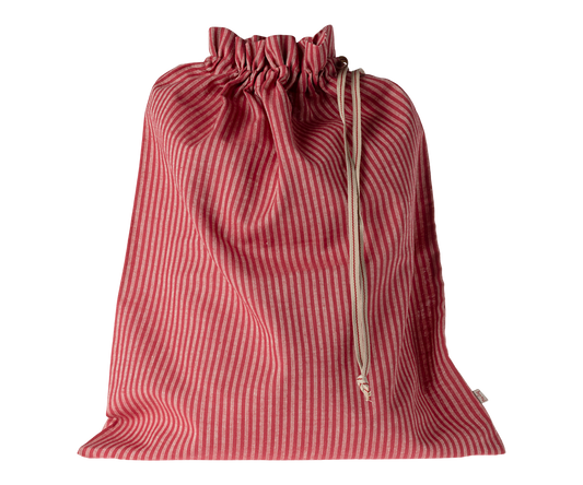 Maileg Large Bag - Red Stripes