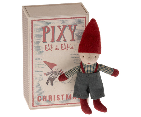 Maileg Pixy Elf In Matchbox