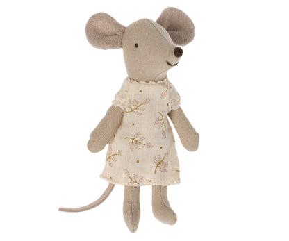 Maileg Princess Mouse Little Sister In Matchbox & Nightgown & Fairy Clothes In Suitcase Bundle - Worth £46