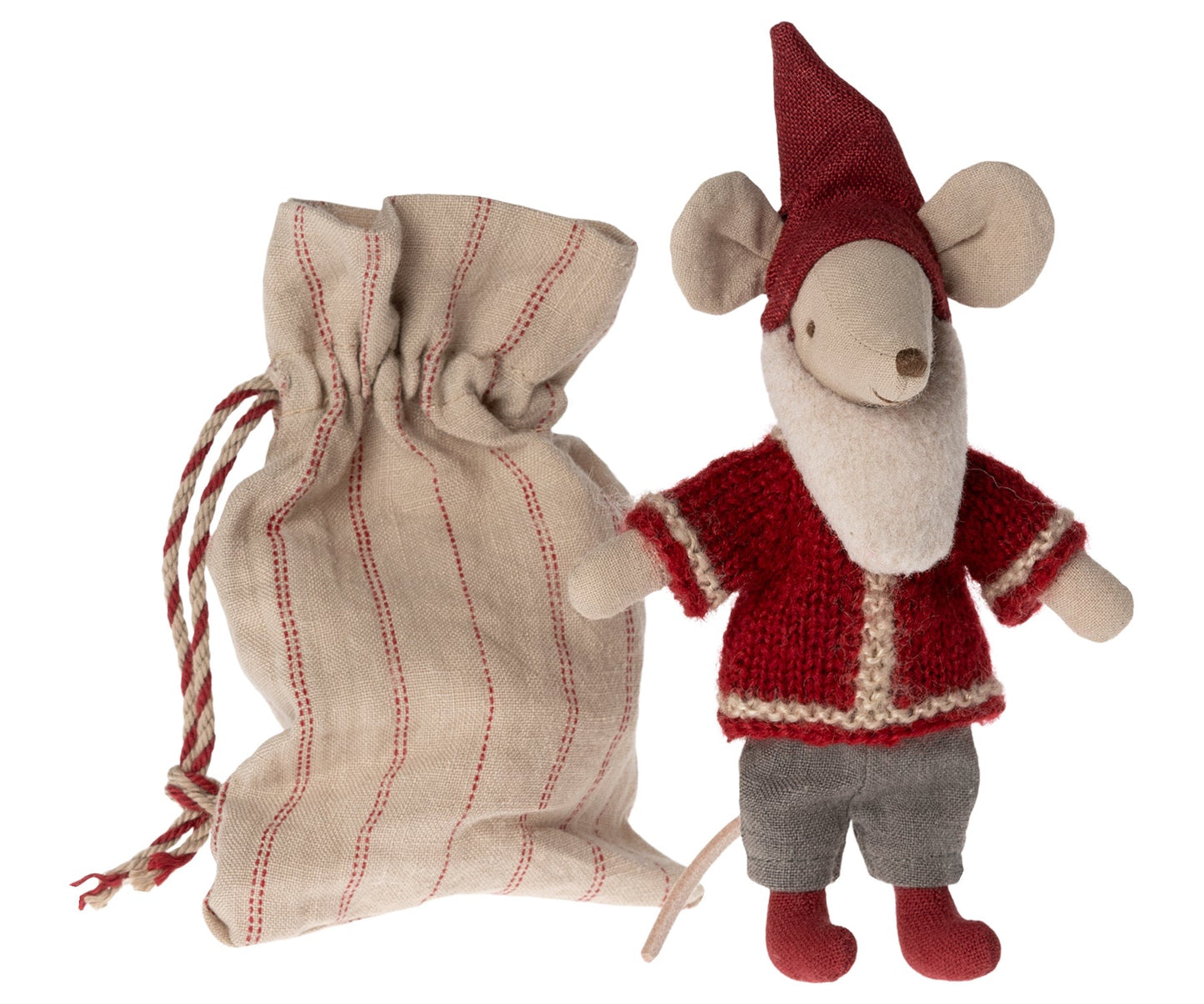 Maileg Santa Mouse & Dance Mouse In Daybed, Little Sister Bundle - Worth £61.50