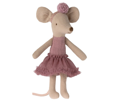 Maileg Ballerina Mouse, Big Sister - Heather, Ski’s & Holly Suitcase Bundle - Worth £32.00