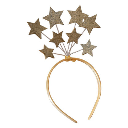 Ginger Ray Gold Star Christmas Headband