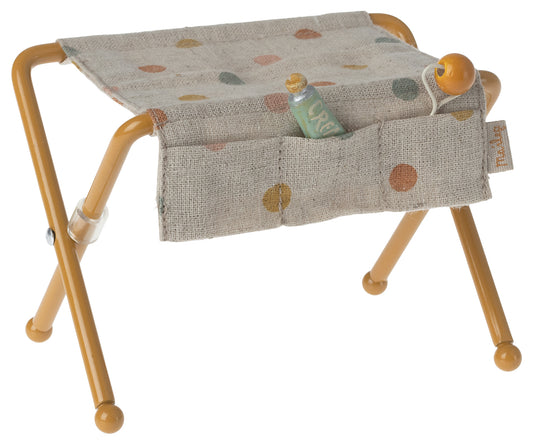 Maileg Nursery Table, Baby Mouse, Ochre