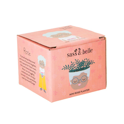 Sass & Belle Mini Planter - Rose